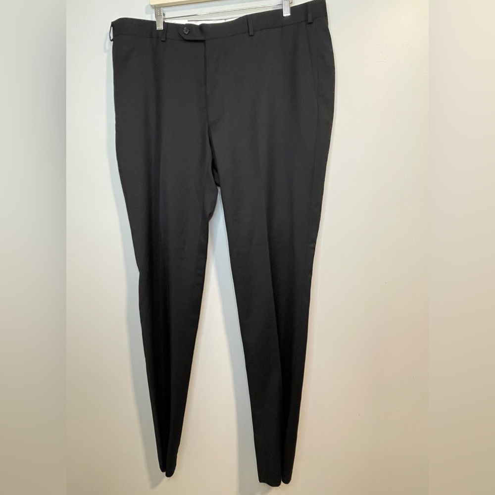 Samuelsohn Classic Black Men's Dress Pants